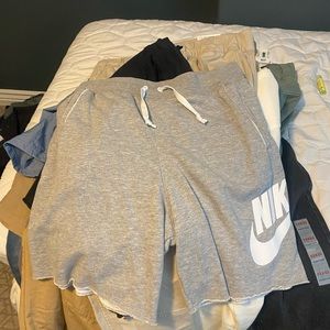 Grey Nike shorts